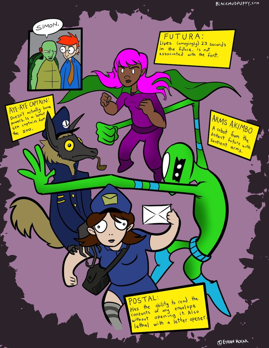 The B Vengers Page 17